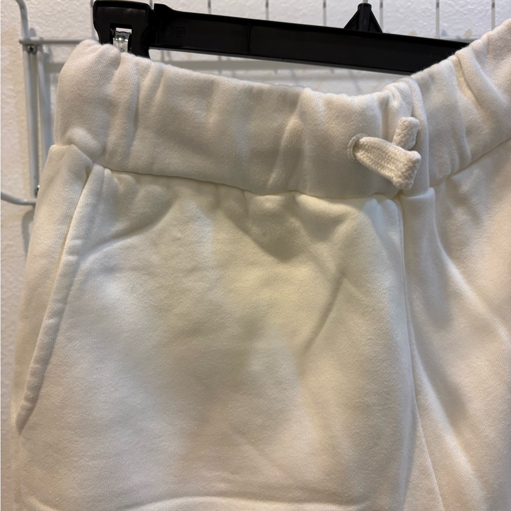 Fiorucci White pants with Black Logo - Picture 6 of 7